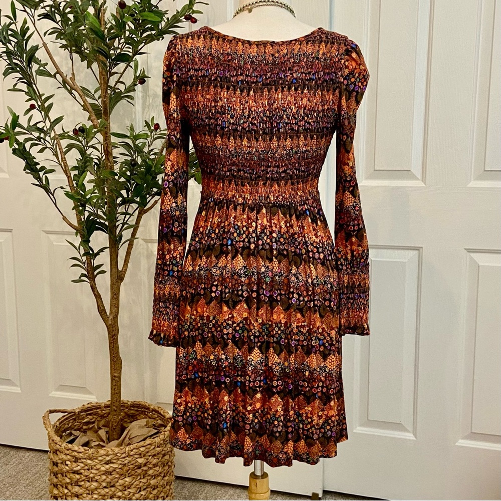 Peruvian Connection Multicolor Patterned Dress, S… - image 8